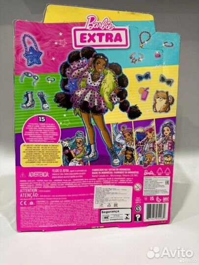 Кукла Барби с питомцем собачкой Barbie Extra