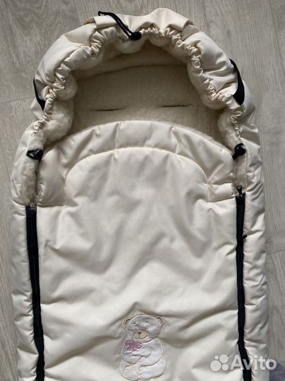 Зимний конверт в коляску