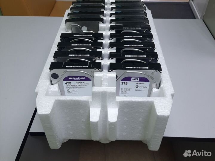 Жёсткие диски 1-2-3-4-6Tb