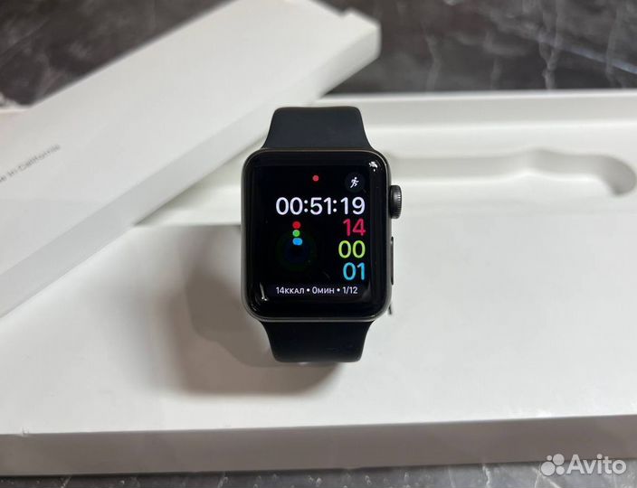 Часы Apple Watch 3 38 mm 93 акб