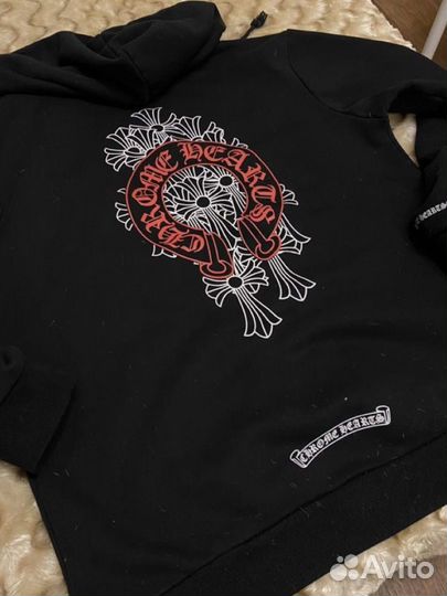 Зип худи chrome hearts (обмен)