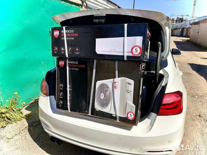 Сплит система с установкой