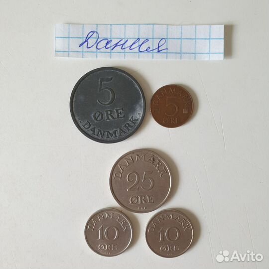 Монеты Дания