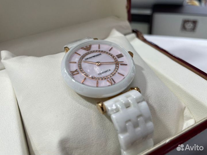 Часы женские armani керамические