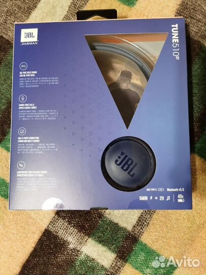 JBL Tune 510 bt новые нераспакованные