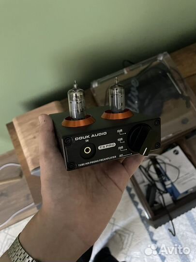 Ламповый фонокорректор для винила douk audio