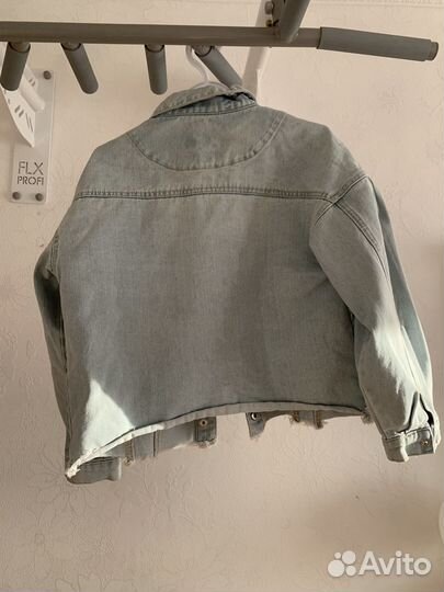 Джинсовая куртка для девочки