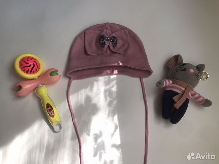 Платья 68-74 пакетом + шапочка в подарок