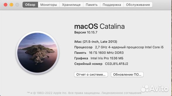 iMac 21.5