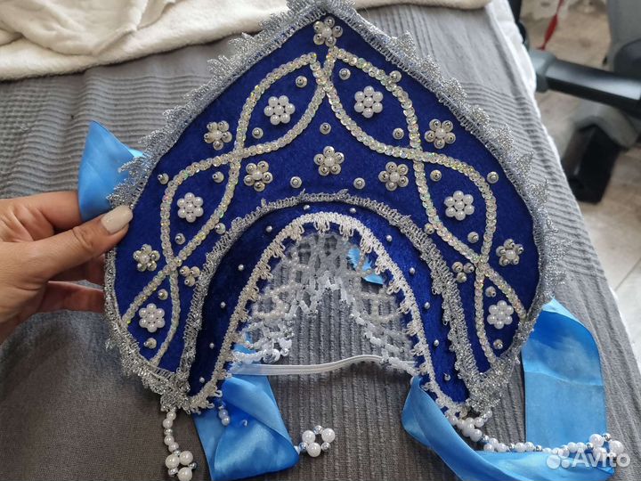 Кокошник снегурочки