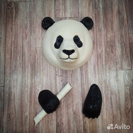 Голова панда настенный декор