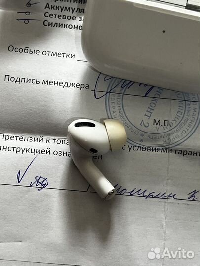 Airpods Pro оригинал левый наушник