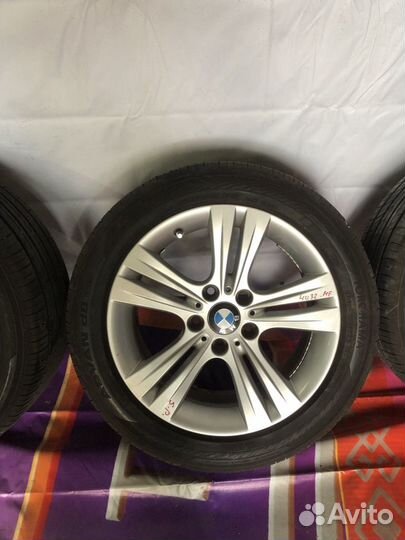 Колеса bmw f30 413 стиль R17 Yokohama Advan dB V55