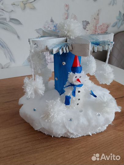 Новогодняя поделка в школу, в садик