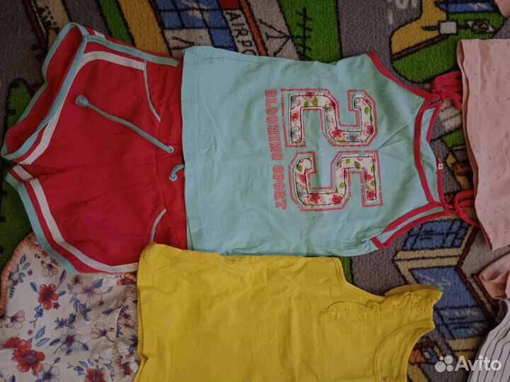 Вещи пакетом на девочку 104-110
