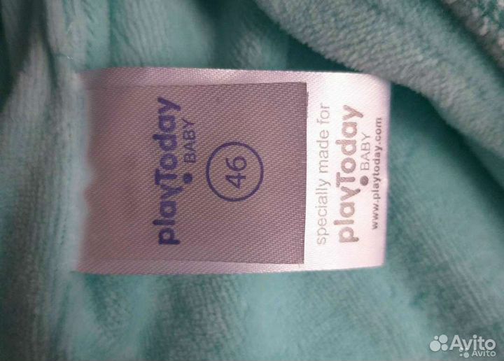 Новая теплая зимняя шапка PlayToday, обхват 46 см