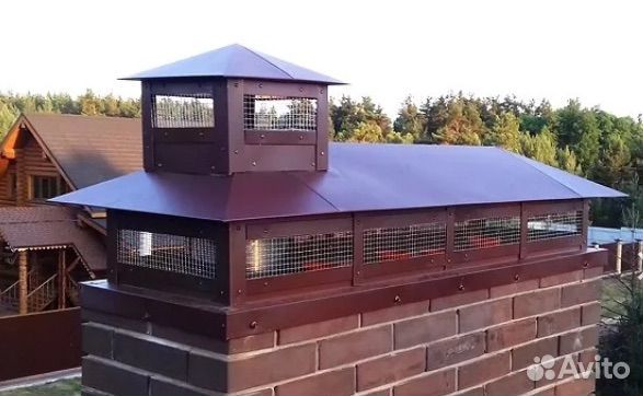 Дымник флюгарка колпак зонт