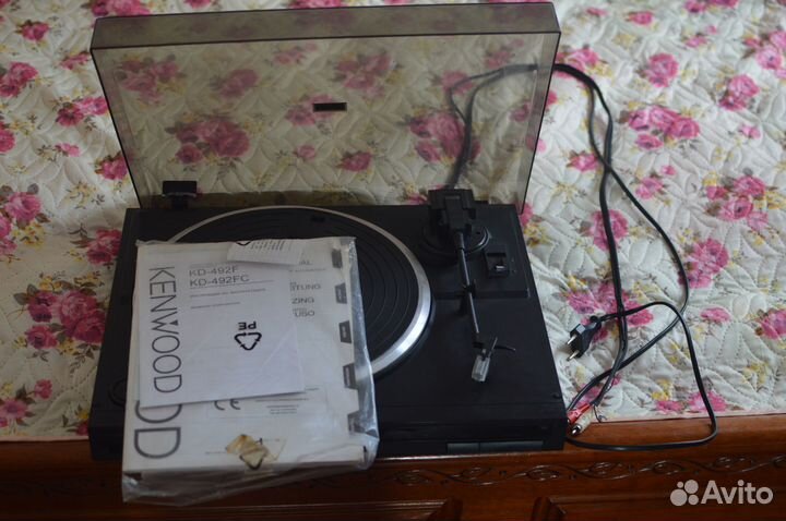 Проигрыватель винила Kenwood KD-492F