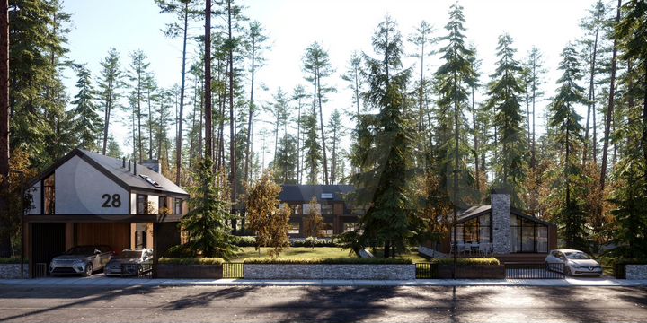 Дом 162,1 м² на участке 6 сот.