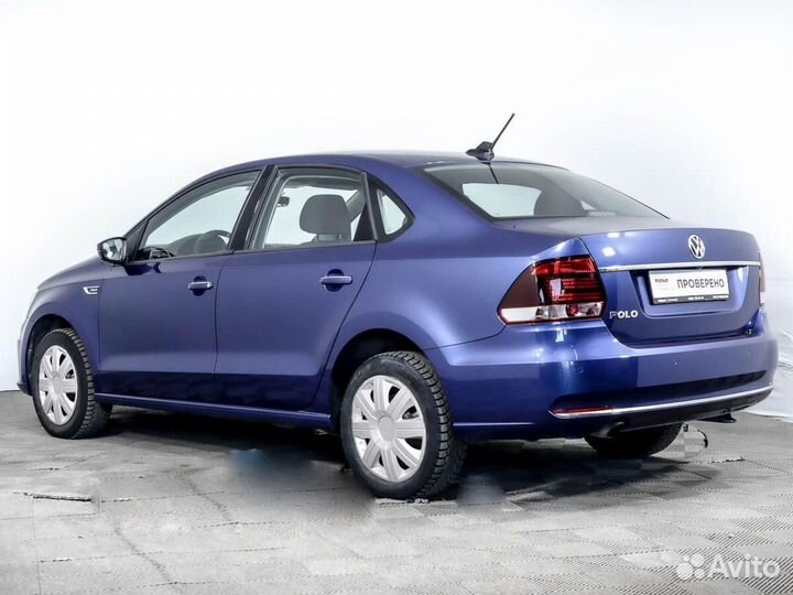 Volkswagen Polo 1.6 AT, 2018, 90 798 км