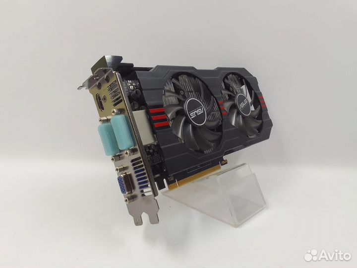 Видеокарта 1Gb gddr5 asus GTX650TI-1GD5 (RTL) D-Su