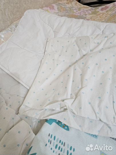 Постельное белье, одеяло, подушка