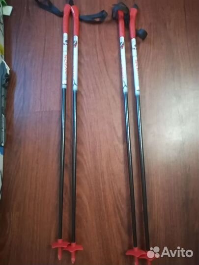 Лыжи с палками 2 пары