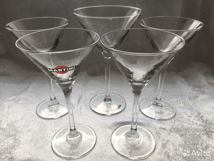 Новые креманка,фужеры,бокалы Martini,Absolut и др