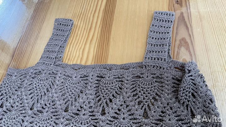 Вязаный топ