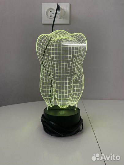 Ночник/светильник «Зуб»