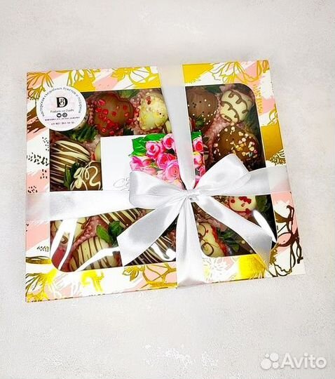 Клубника в шоколаде - 21 шт в наборе