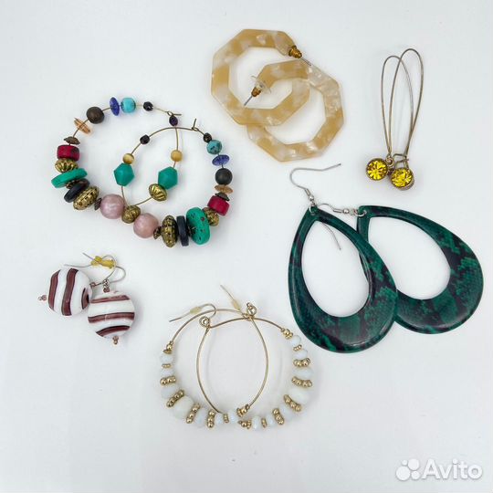 Серьги Браслеты Бижутерия