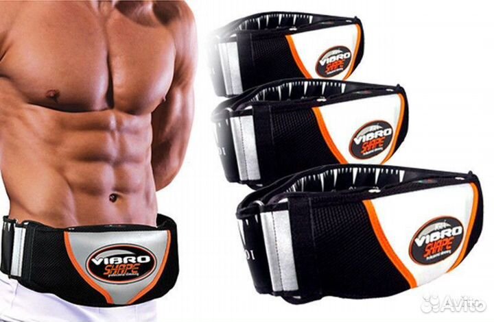 Пояс вибромассажер для похудения vibra tone