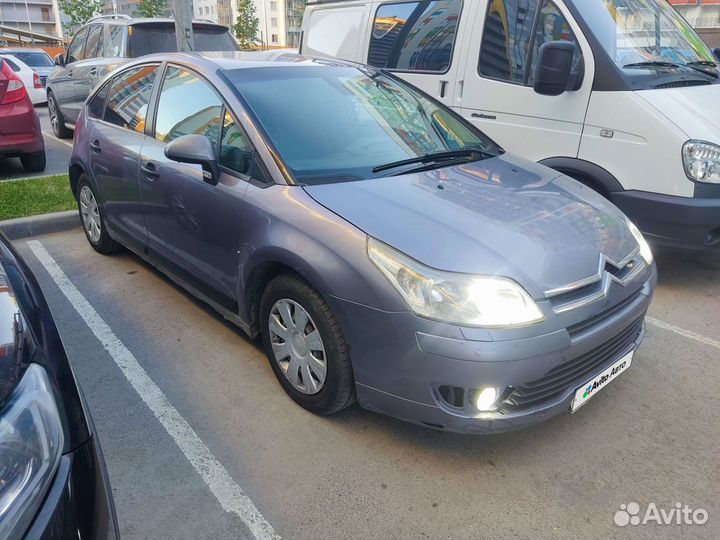 Citroen C4 1.6 AT, 2007, 215 416 км