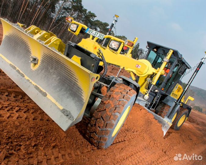 Система 3D нивелирования в наличии. Для грейдера