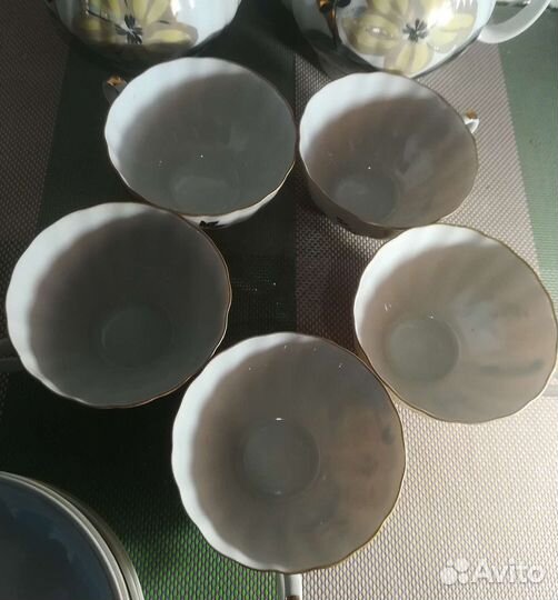 Сервиз чайный Дулево костяной фарфор