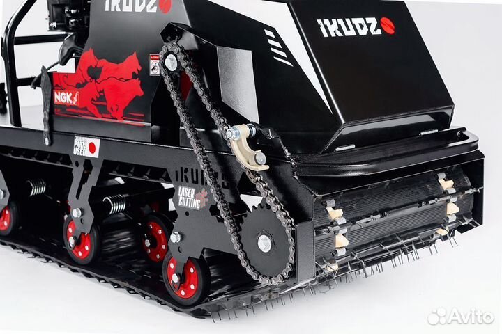 Мотобуксировщик ikudzo 2.0 1450/500 EKR15