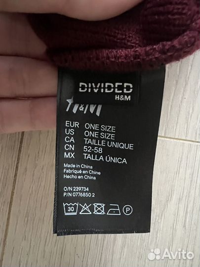 Шапка женская hm новая