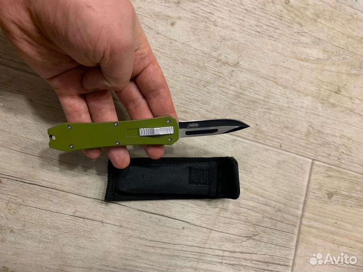 Нож зеленый маленький новый