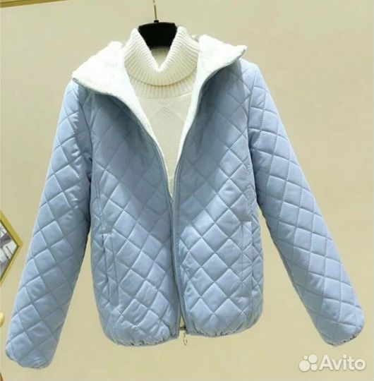 Стеганная куртка S-M демисезон новая