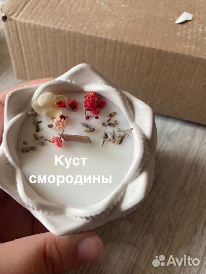 Свеча в лотосе