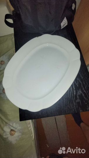 Тарелка блюдо под дичь фрукты посуда