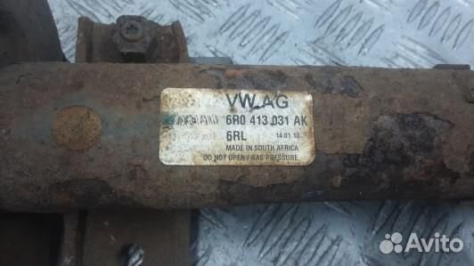 Стойка передняя левая volkswagen polo 5 (6R) (PEA05K501)