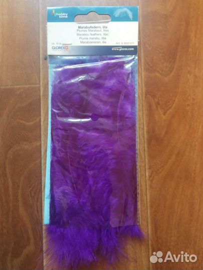 Декоративные перья