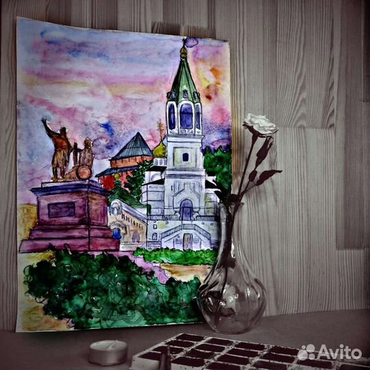 Рисую на заказ рисунки, картины, открытки, плакаты