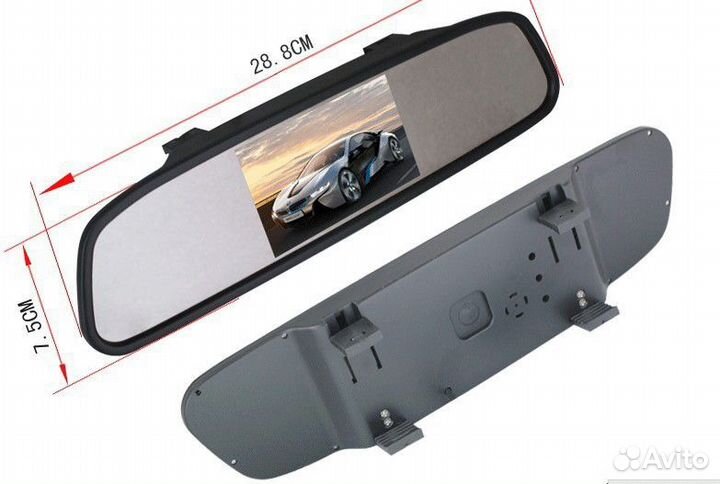 Камеры заднего вида, мониторы, парктроники