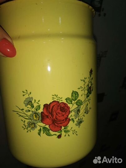 Бидон эмалированный СССР