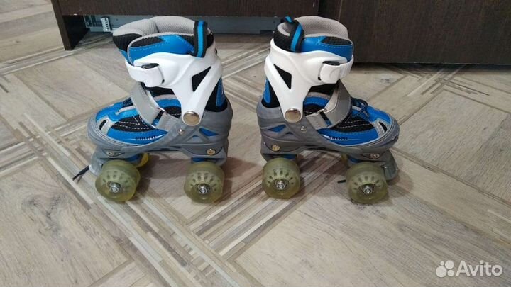 Ролики четырехколесные размер 28-31