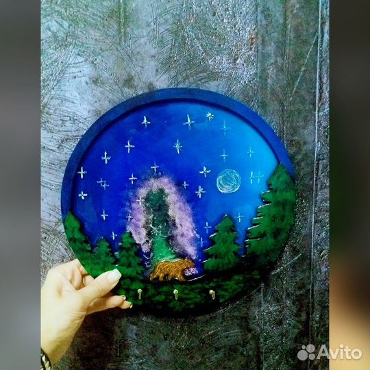 Вешалка для ключей ручной работы