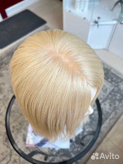 Система из натуральных волос блонд